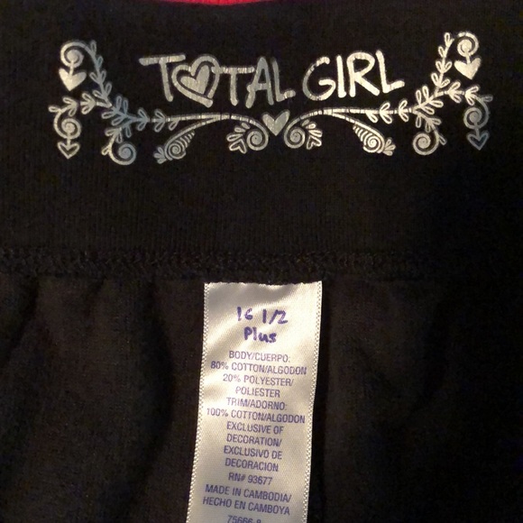 Girls velour pants - Picture 2 of 2